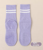 Mid-calf Pilates Socks with Grips