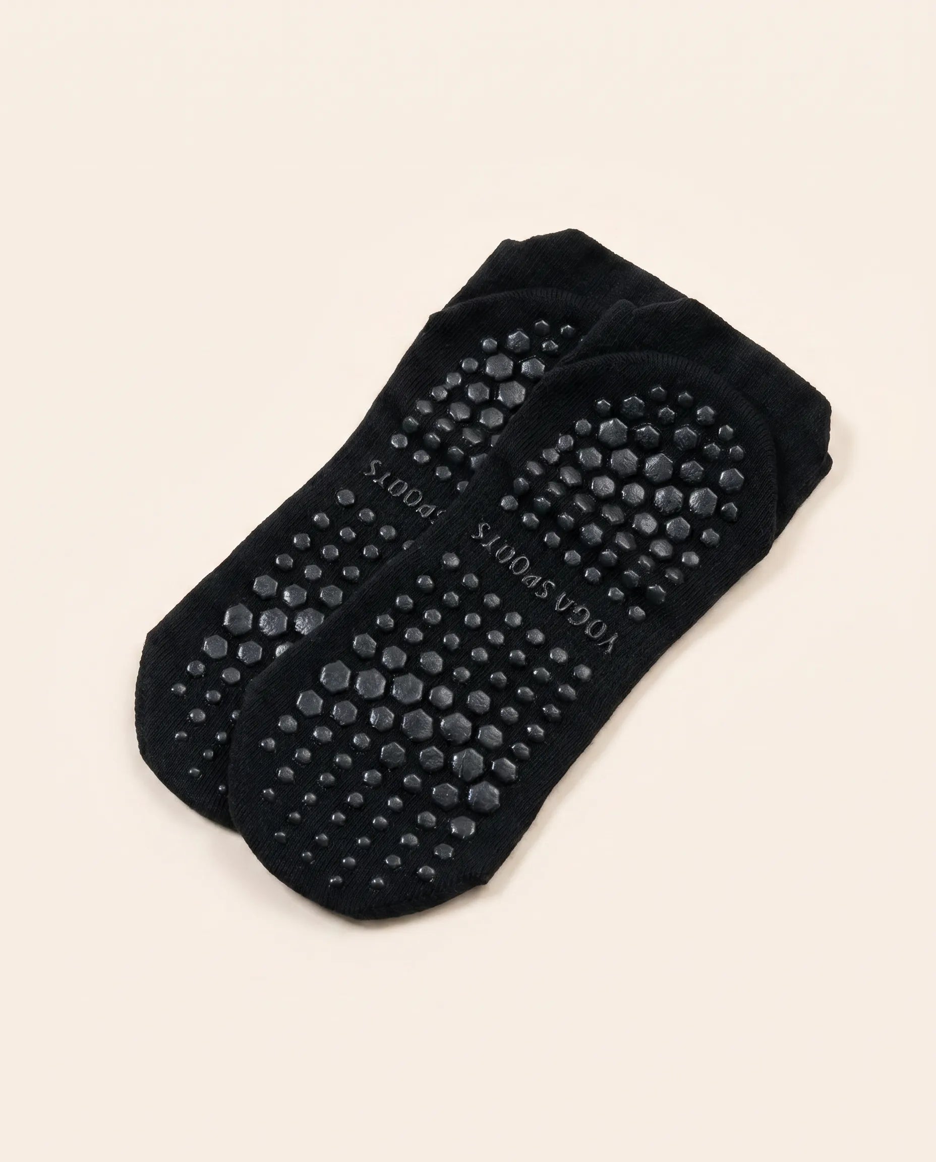 Numan Women's Non-slip Pilates Socks - Black